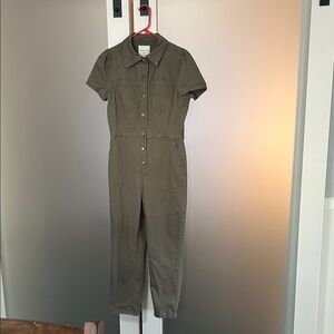 Celebrity Pink Khaki Jumpsuit